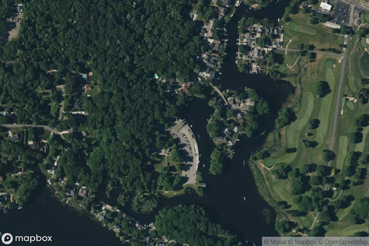 Satellite view of Marina at 40.9762, -81.5390