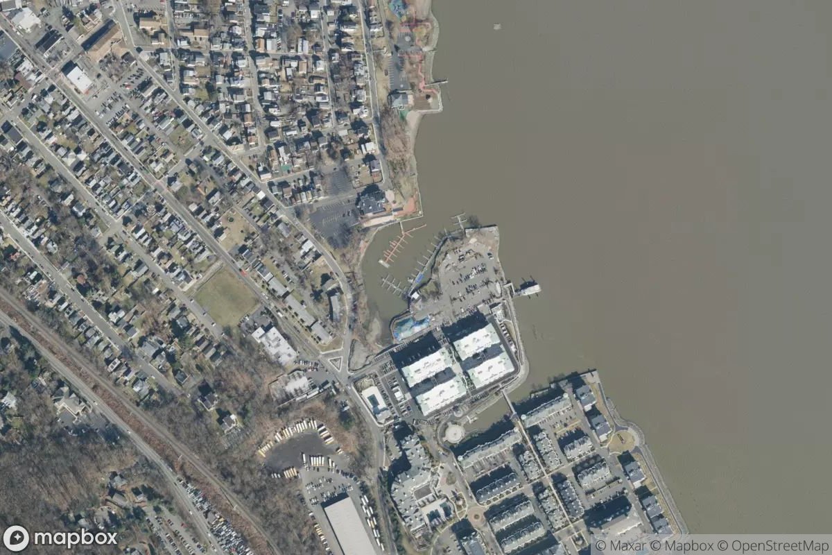 Satellite view of Marina at 41.1930, -73.9596