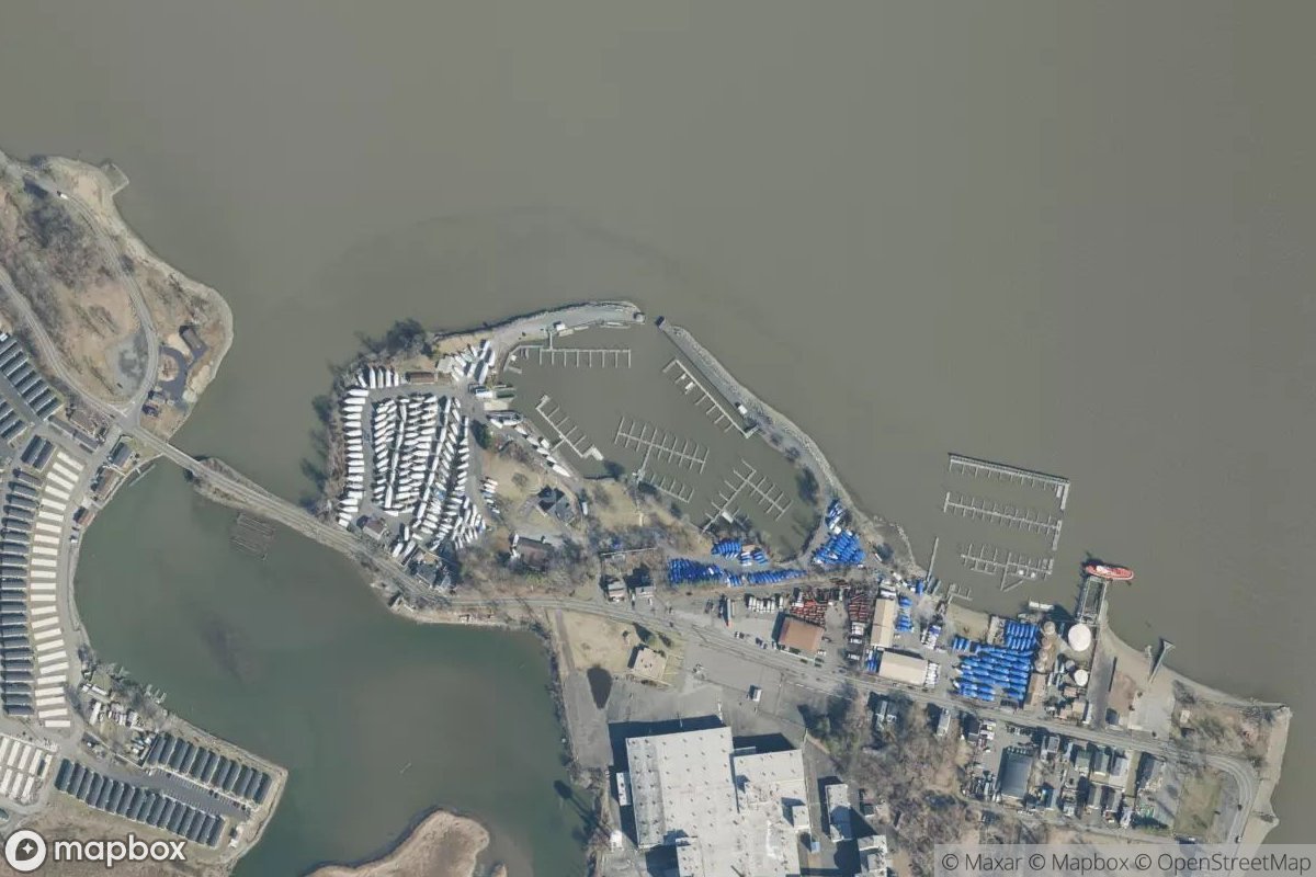 Satellite view of Marina at 41.2265, -73.9694