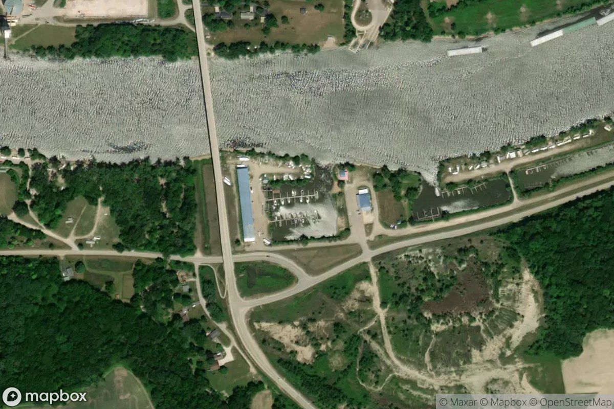 Satellite view of Marina at 41.2976, -88.6067
