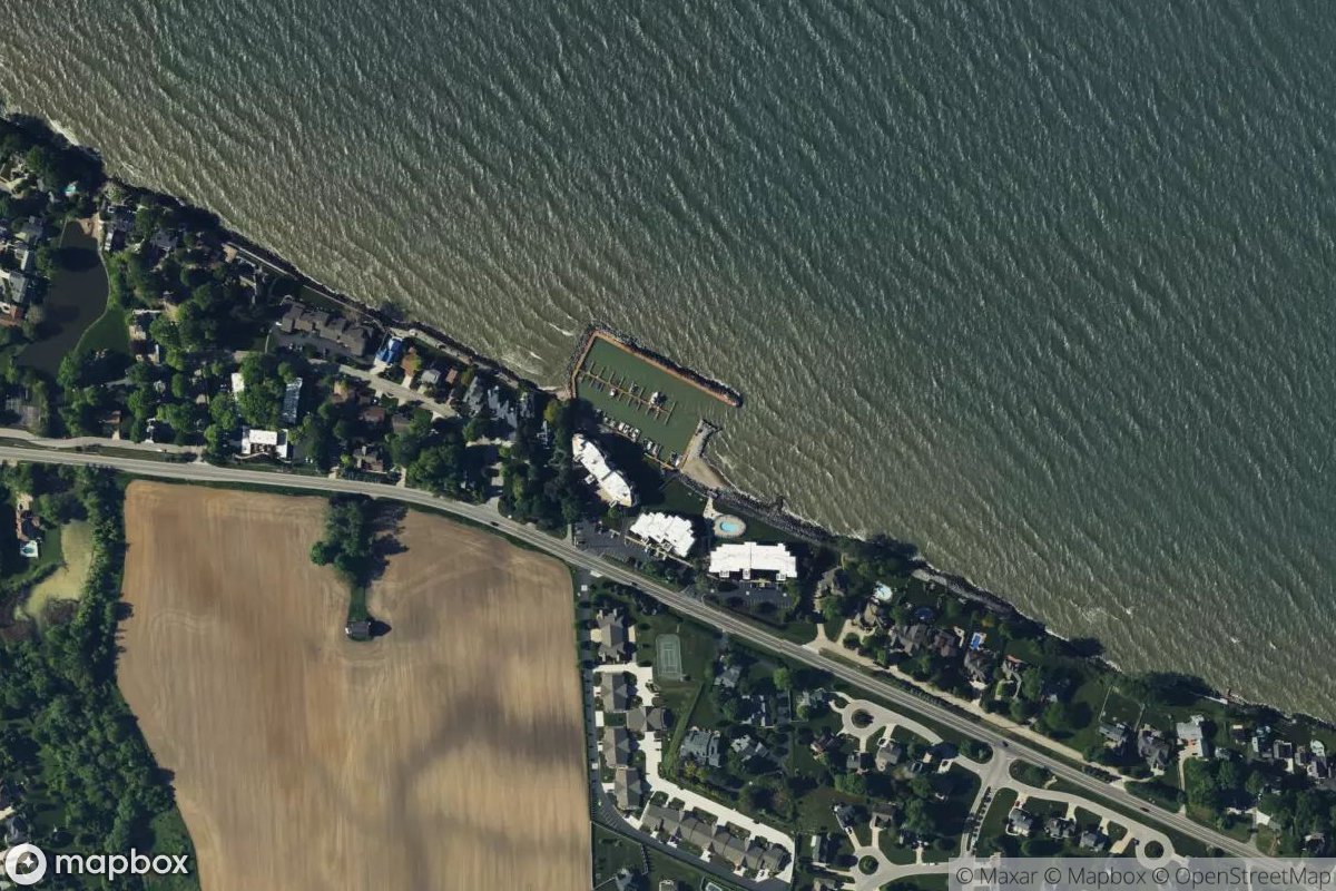 Satellite view of Marina at 41.3875, -82.5244