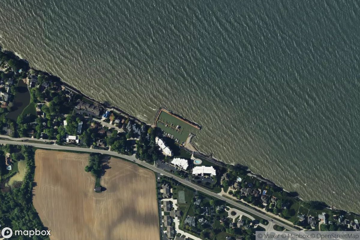 Satellite view of Marina at 41.3881, -82.5244