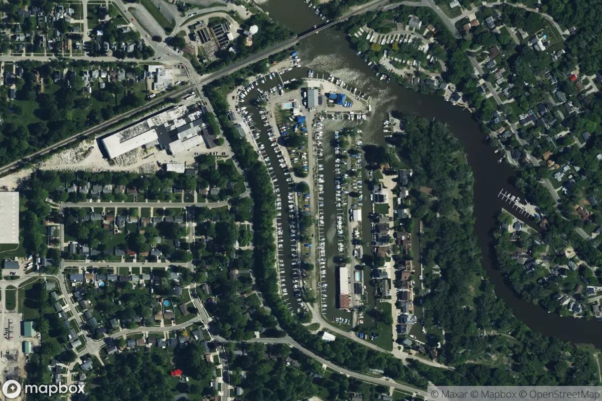 Satellite view of Marina at 41.4168, -82.3539
