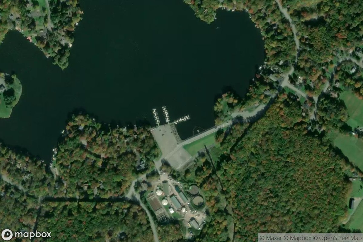 Satellite view of Marina at 41.4232, -75.3463
