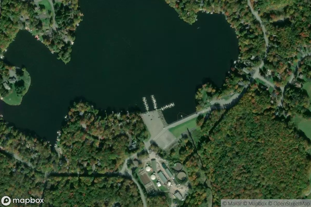 Satellite view of Marina at 41.4233, -75.3468