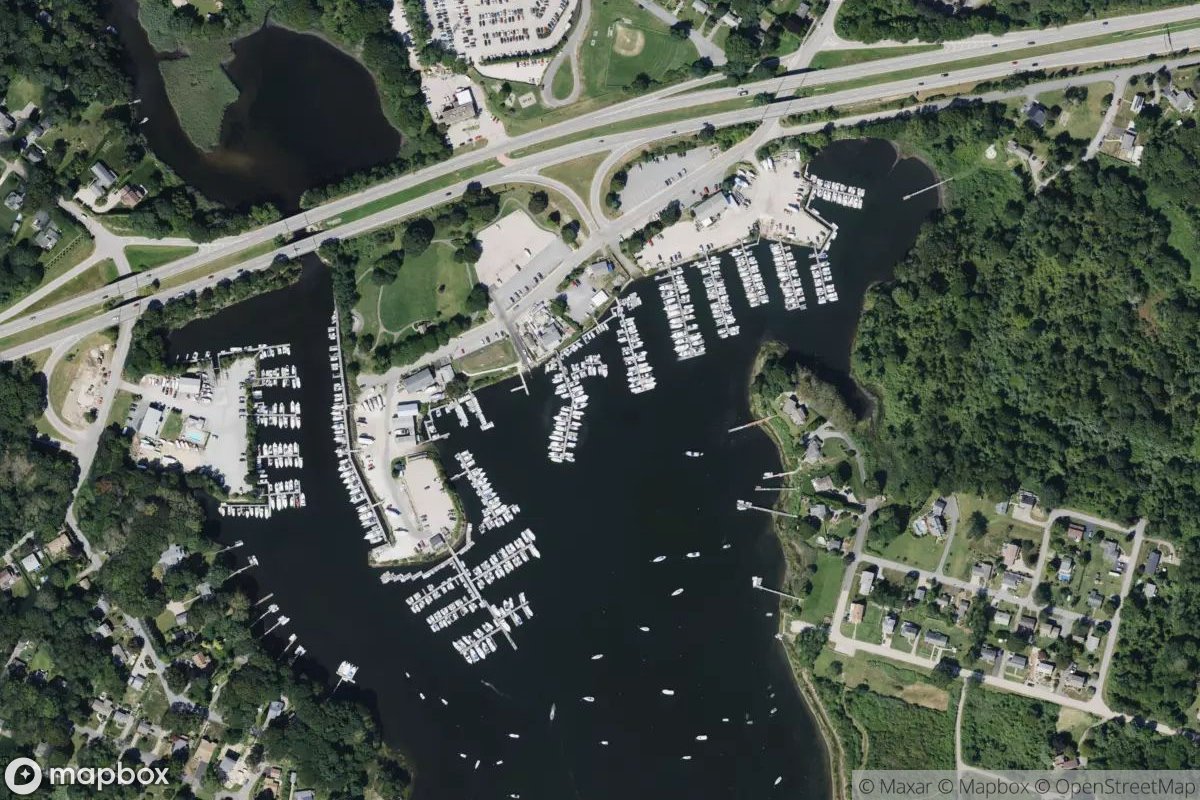 Satellite view of Marina at 41.4272, -71.4957