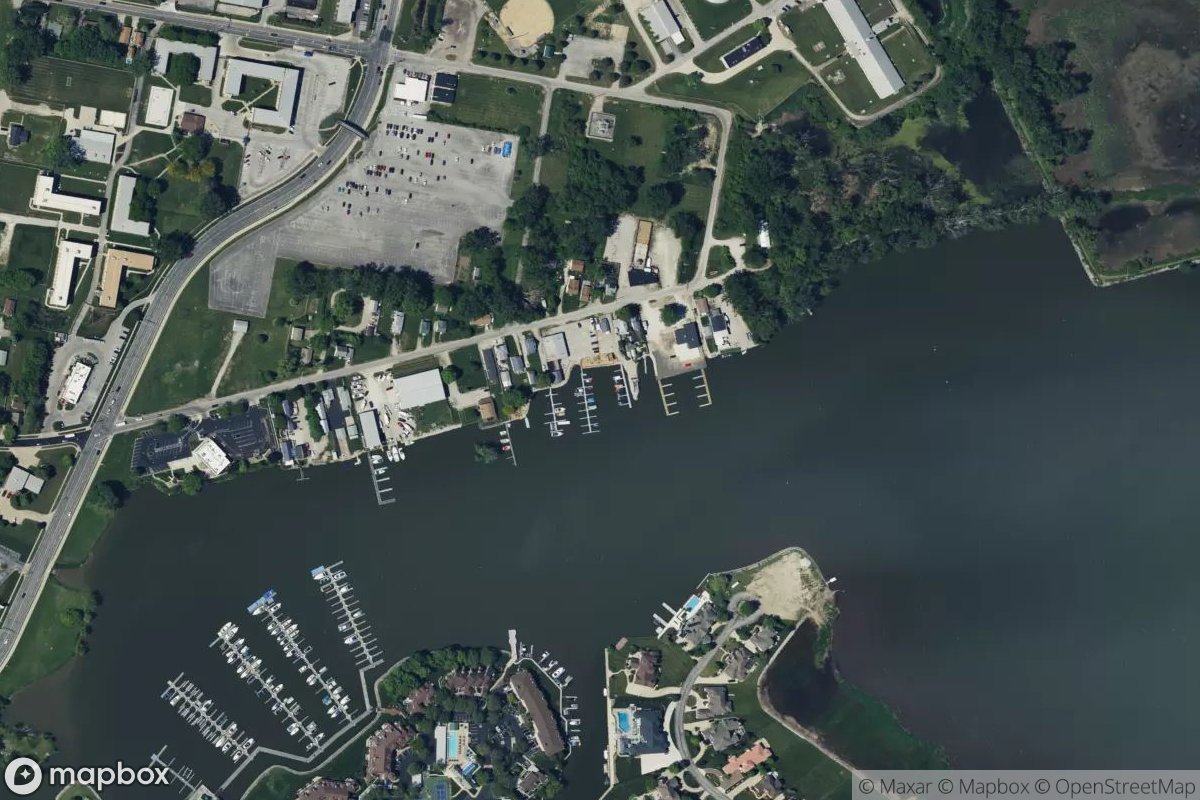 Satellite view of Marina at 41.4474, -82.6721