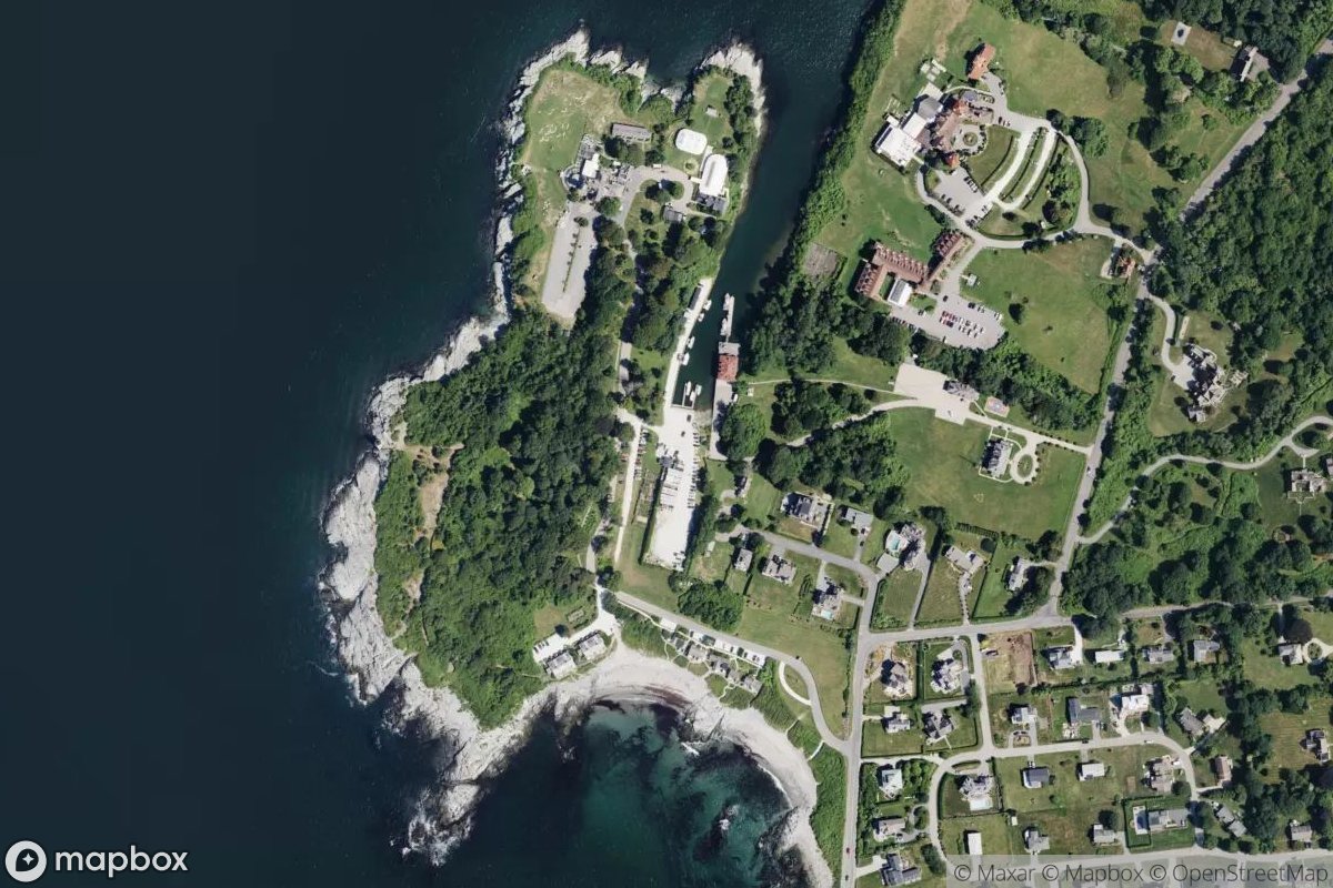 Satellite view of Marina at 41.4621, -71.3601