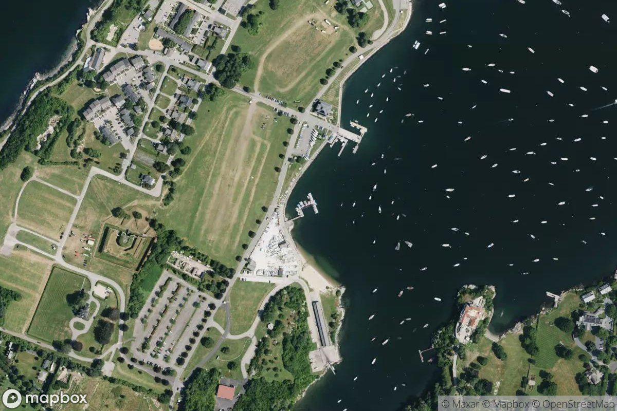 Satellite view of Marina at 41.4731, -71.3372