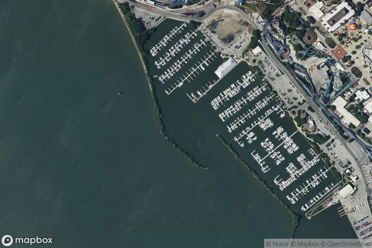Satellite view of Marina at 41.4784, -82.6866