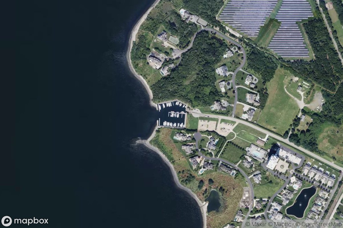 Satellite view of Marina at 41.6175, -71.2734