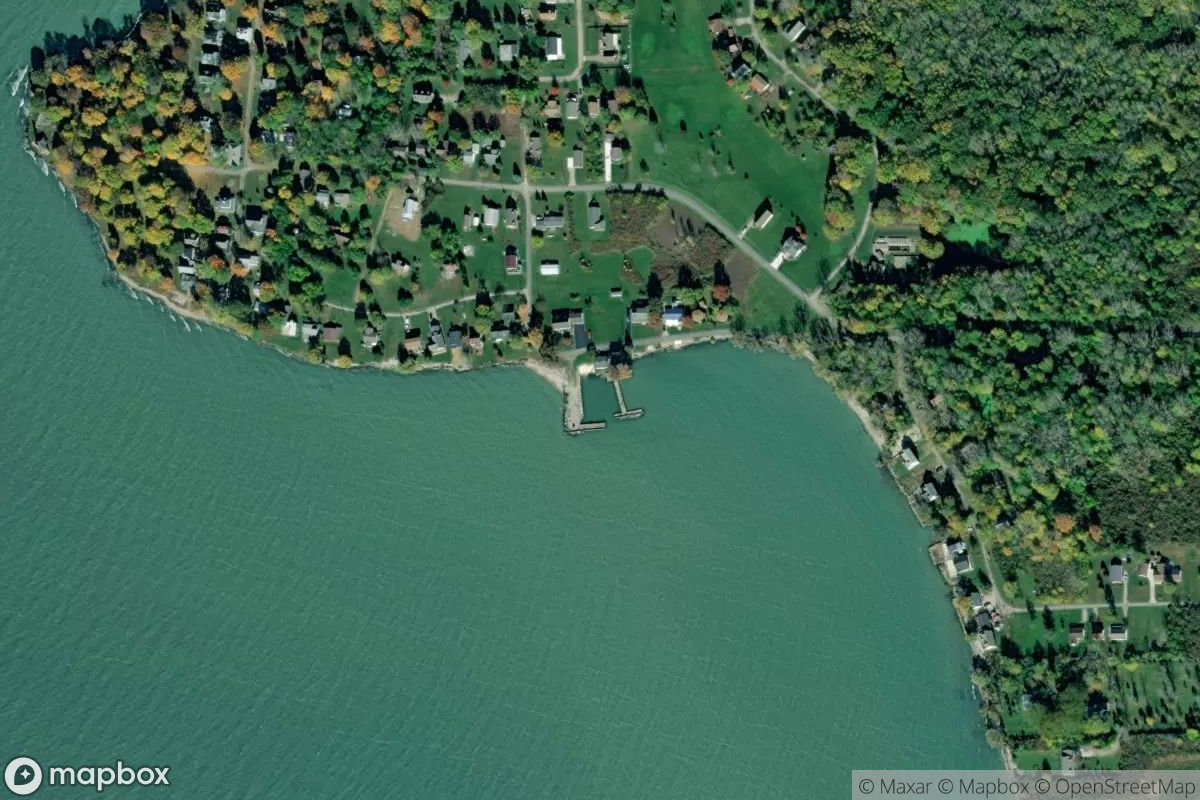 Satellite view of Marina at 41.6821, -82.8203