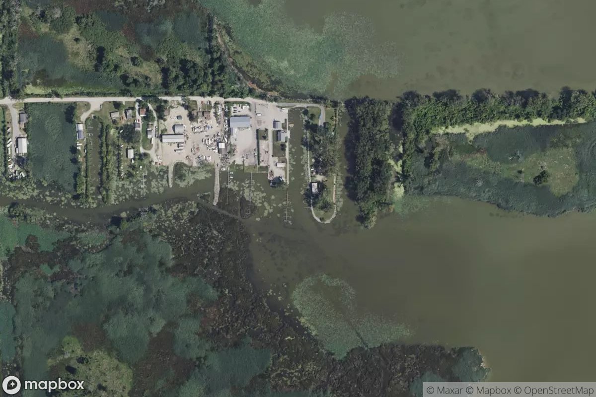 Satellite view of Marina at 41.7488, -83.4735