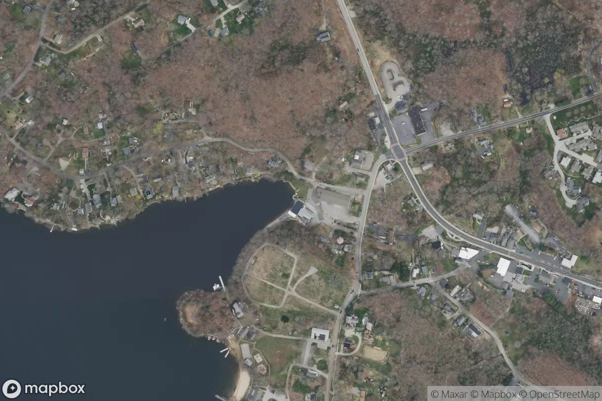 Satellite view of Marina at 41.7695, -72.3072