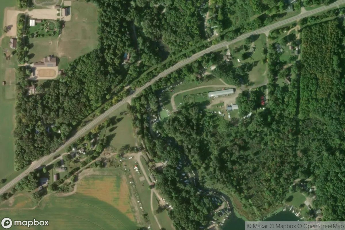 Satellite view of Marina at 41.7915, -85.8376