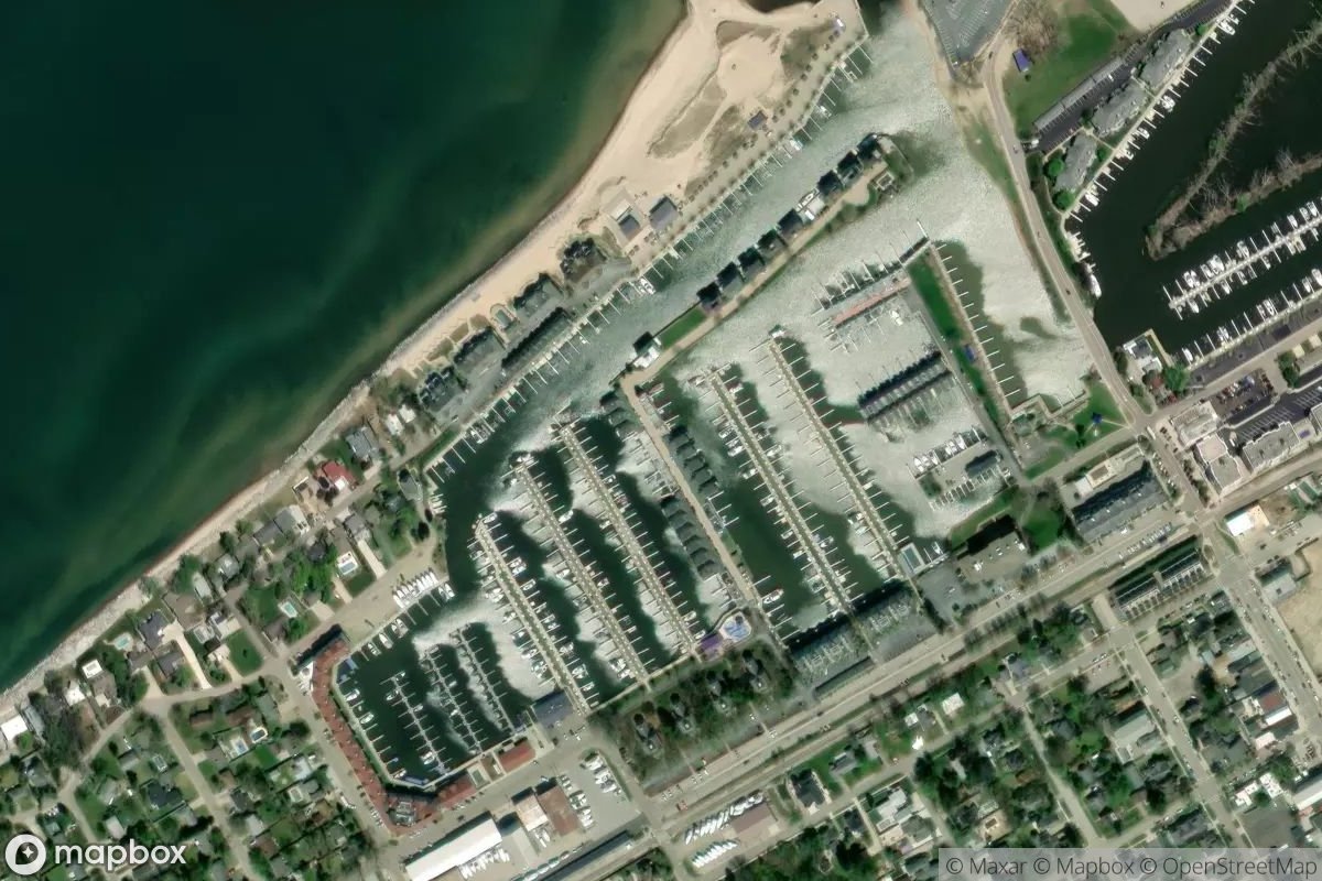 Satellite view of Marina at 41.7972, -86.7510