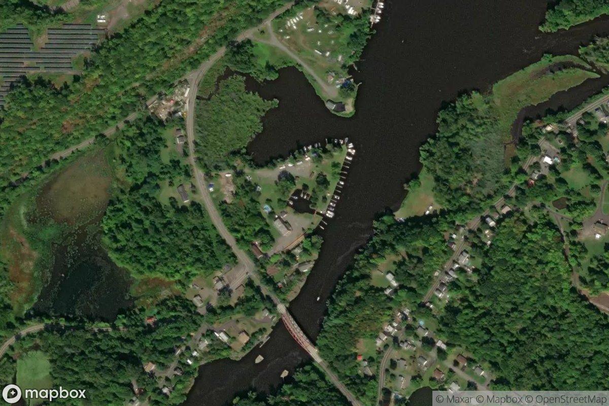 Satellite view of Marina at 41.8968, -74.0187