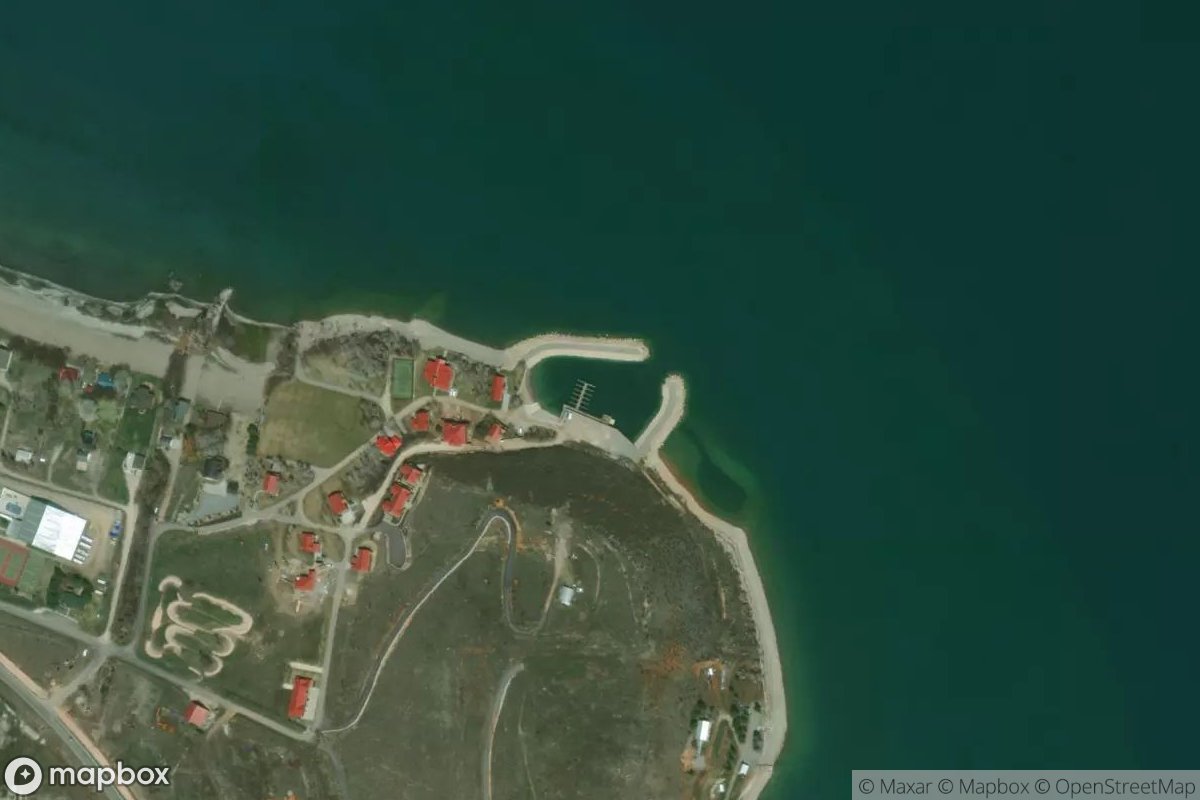 Satellite view of Marina at 41.9075, -111.3703
