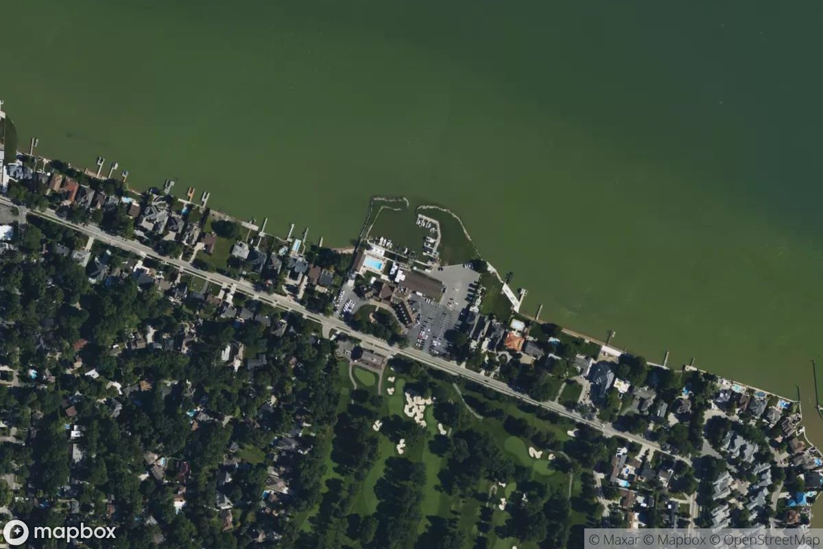 Satellite view of Marina at 42.3217, -82.8494