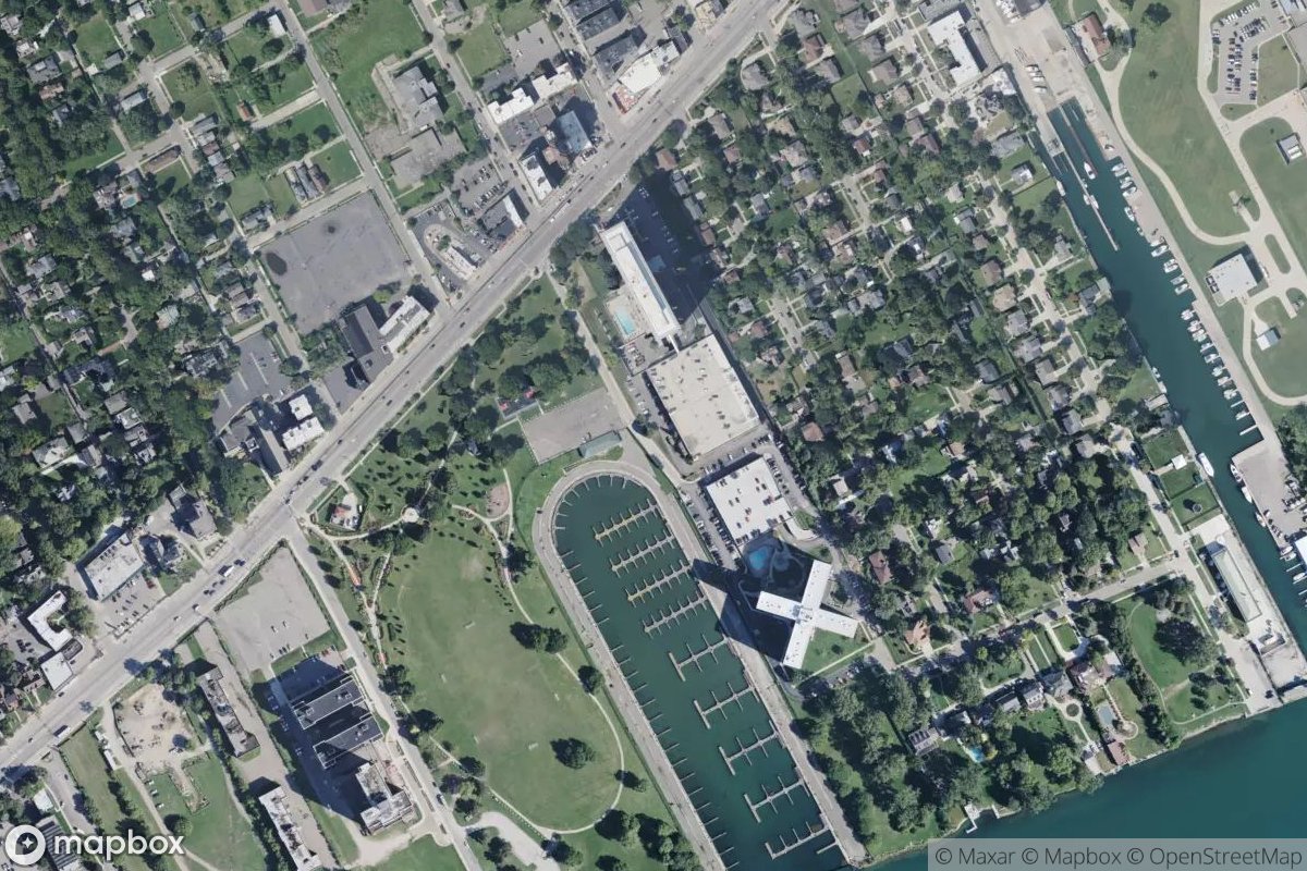 Satellite view of Marina at 42.3554, -82.9859