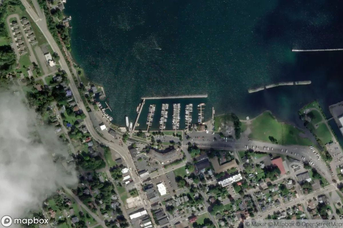 Satellite view of Marina at 42.3845, -76.8733