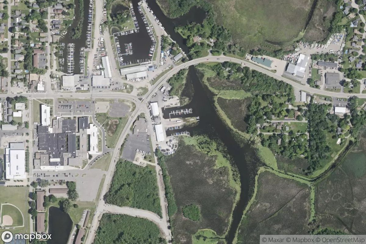 Satellite view of Marina at 42.3934, -88.1542