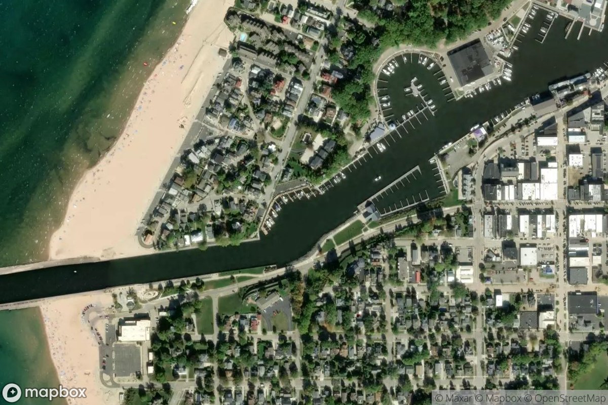 Satellite view of Marina at 42.4033, -86.2795