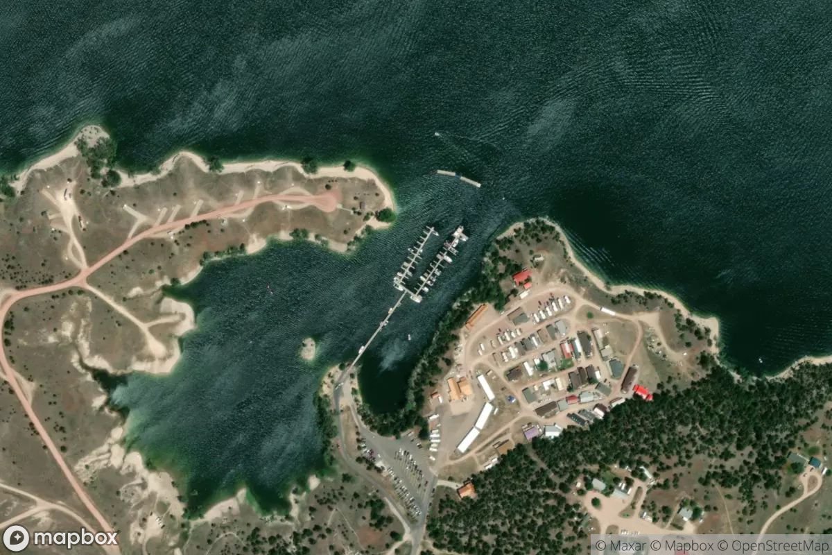 Satellite view of Marina at 42.4725, -104.9715