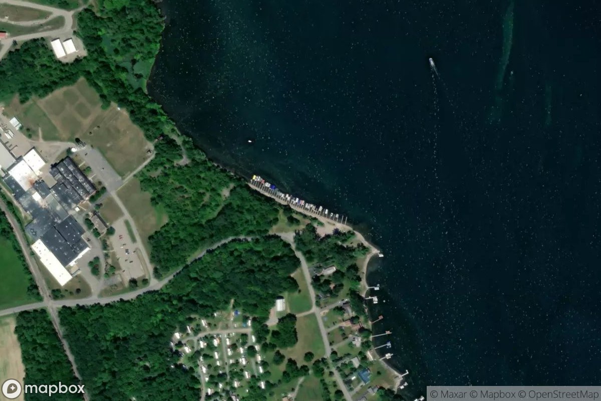 Satellite view of Marina at 42.6758, -76.9398