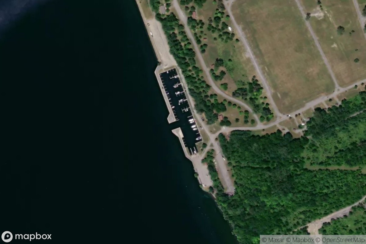 Satellite view of Marina at 42.7261, -76.9132