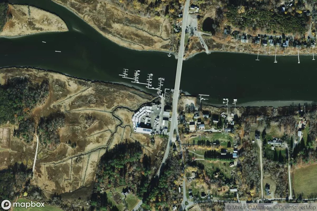Satellite view of Marina at 42.7615, -70.8485