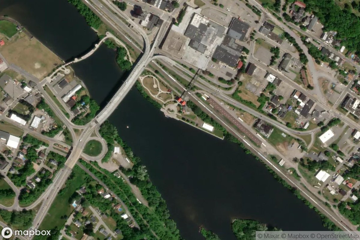 Satellite view of Marina at 42.9339, -74.1913