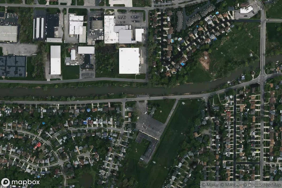 Satellite view of Marina at 43.0117, -78.8523