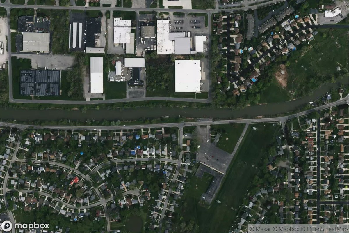 Satellite view of Marina at 43.0118, -78.8533