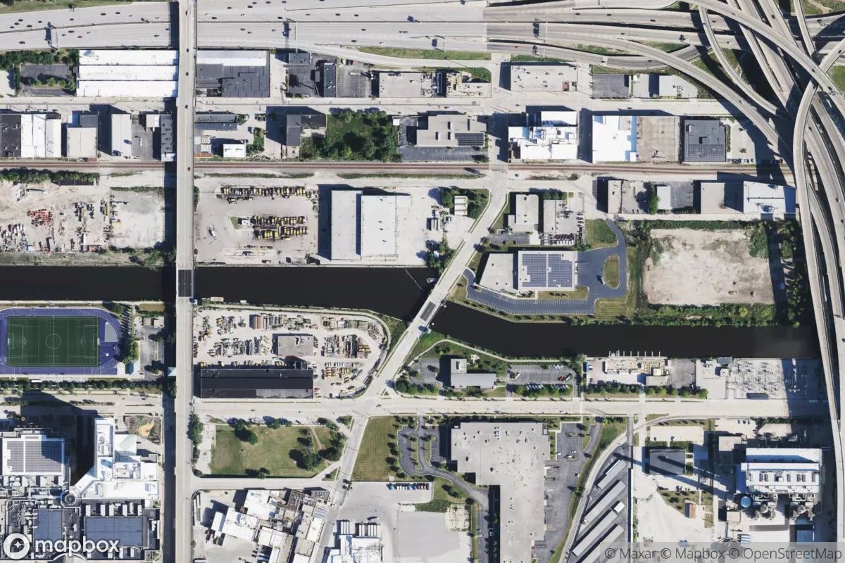 Satellite view of Marina at 43.0328, -87.9294