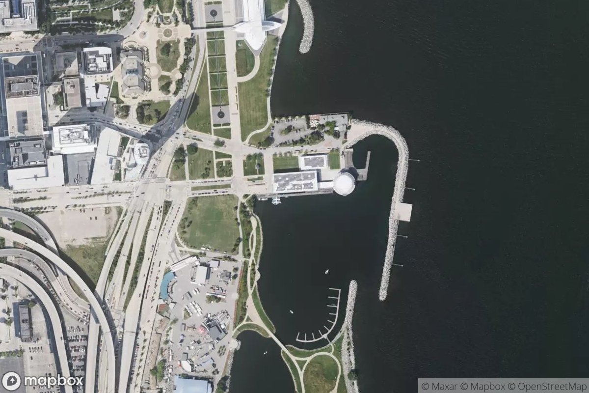 Satellite view of Marina at 43.0366, -87.8961