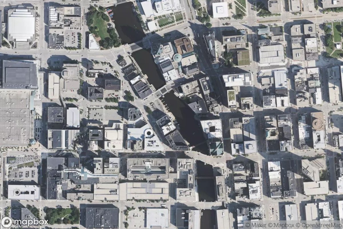 Satellite view of Marina at 43.0399, -87.9112