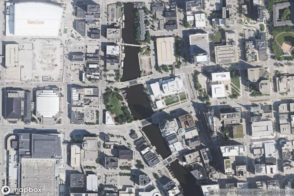 Satellite view of Marina at 43.0425, -87.9125