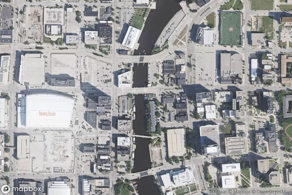 Satellite view of Marina at 43.0455, -87.9131