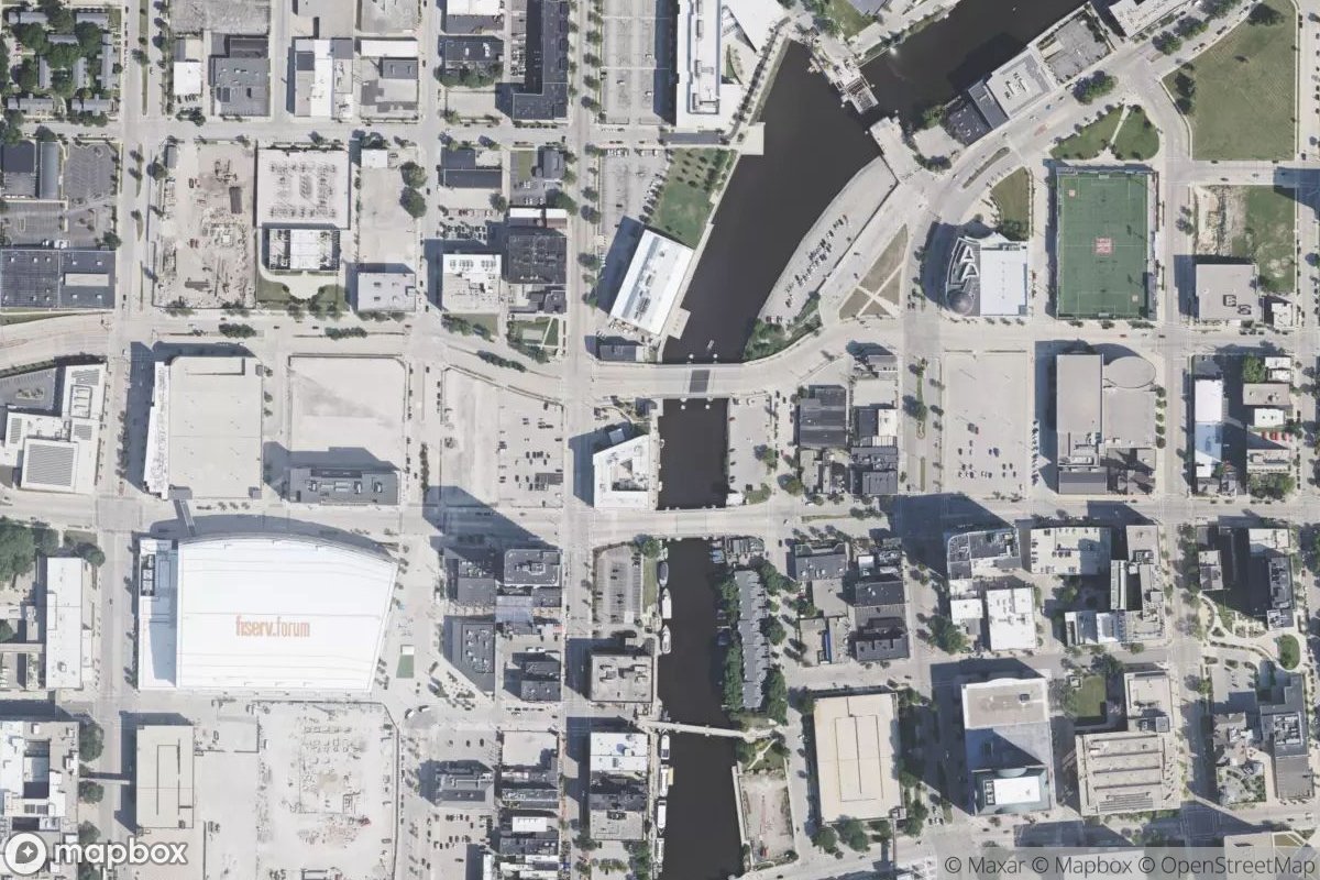 Satellite view of Marina at 43.0463, -87.9136