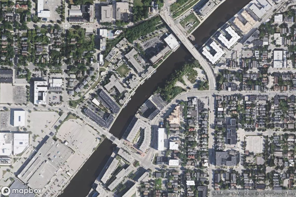 Satellite view of Marina at 43.0528, -87.9062