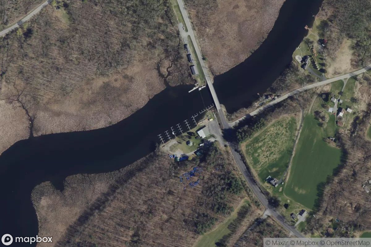 Satellite view of Marina at 43.0737, -73.6960