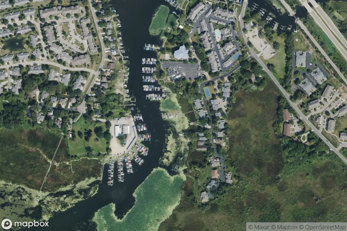 Satellite view of Marina at 43.1478, -89.4070