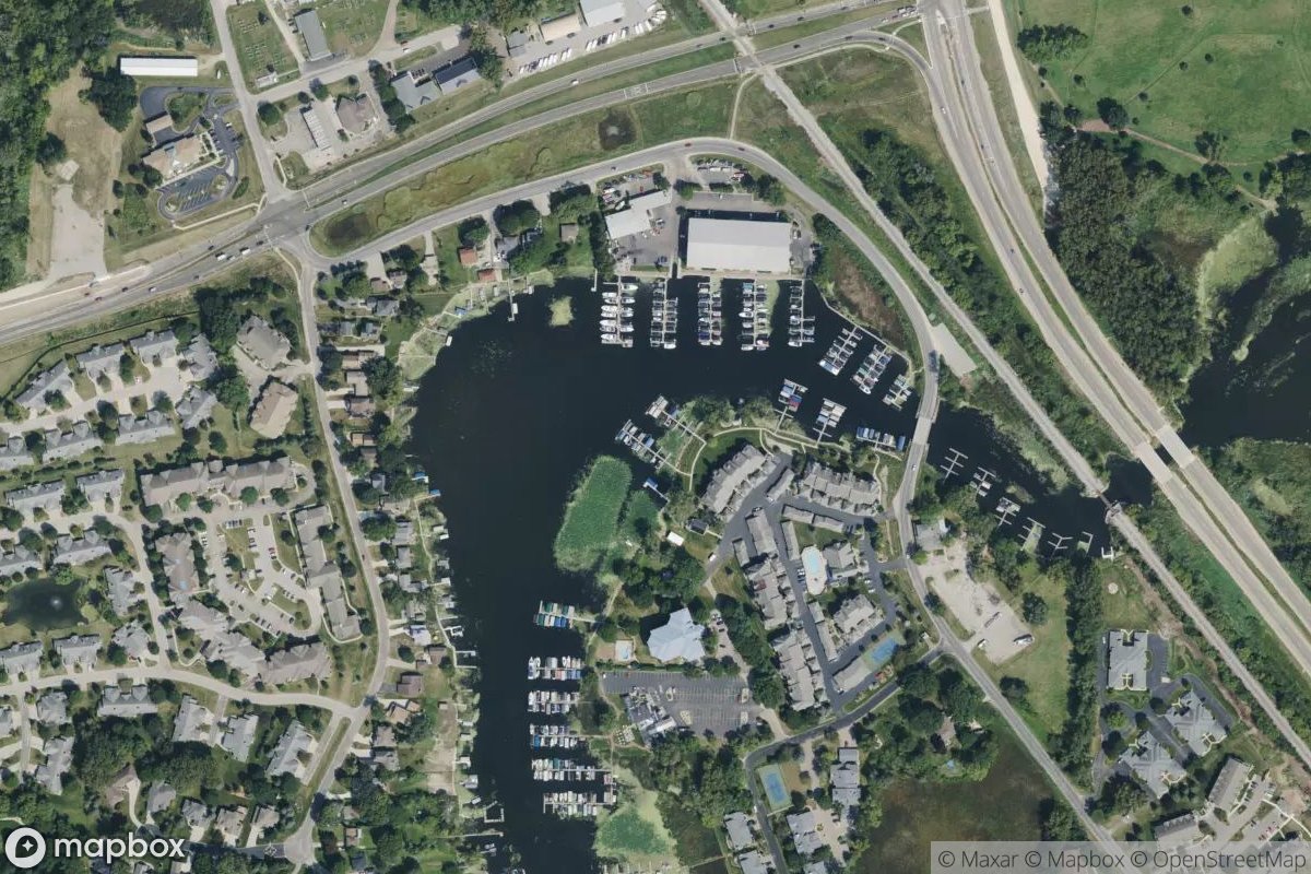 Satellite view of Marina at 43.1509, -89.4069
