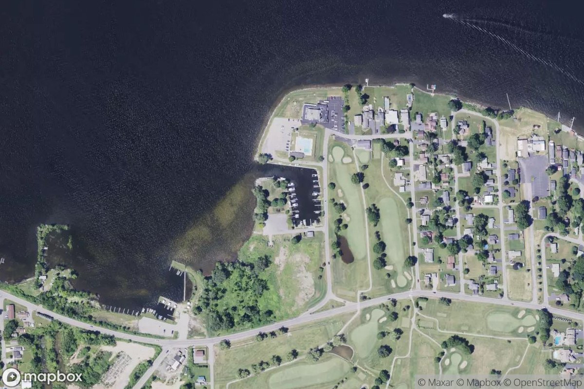 Satellite view of Marina at 43.2012, -76.0526