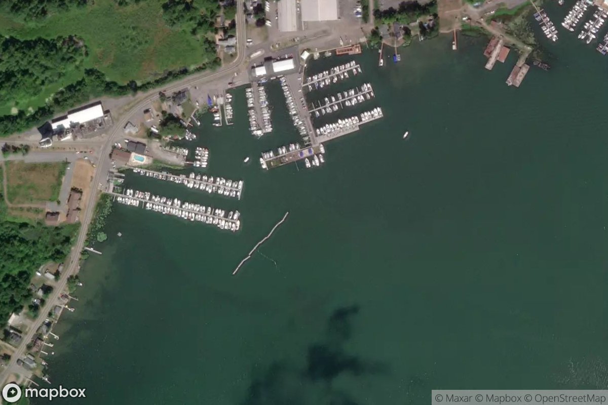Satellite view of Marina at 43.2661, -76.9875