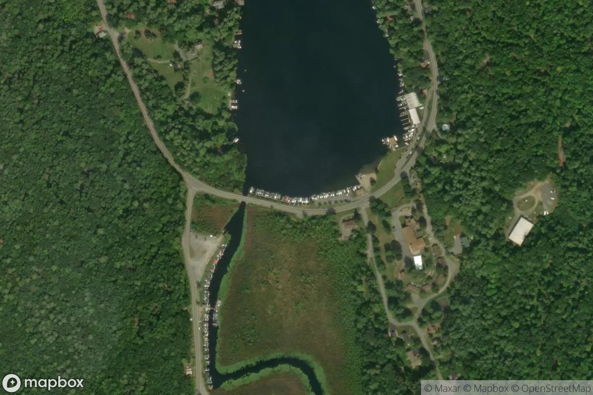 Satellite view of Marina at 43.4422, -73.6522