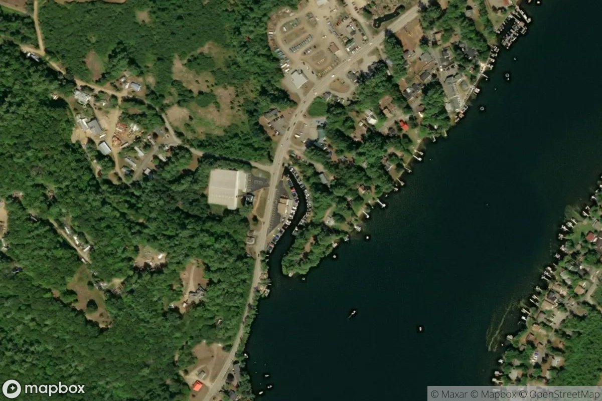 Satellite view of Marina at 43.4982, -71.5182