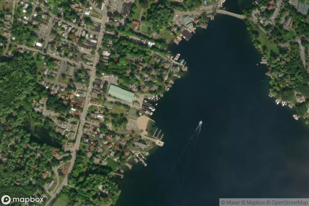 Satellite view of Marina at 43.5554, -73.6528