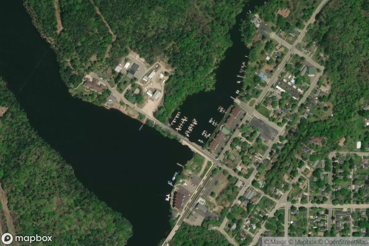 Satellite view of Marina at 43.6337, -89.7742
